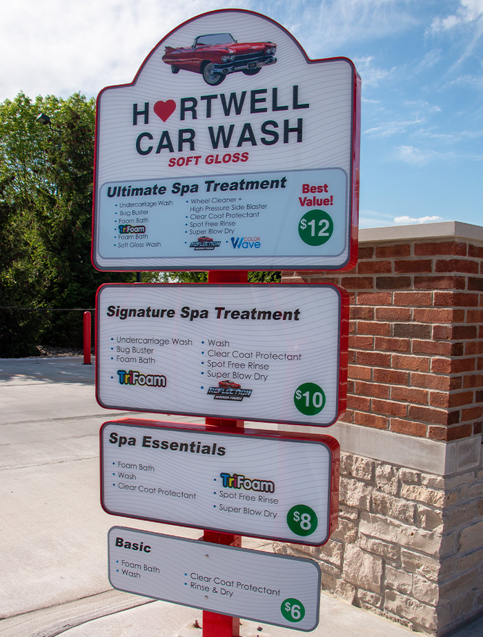 Hartwell Car Wash Pricing